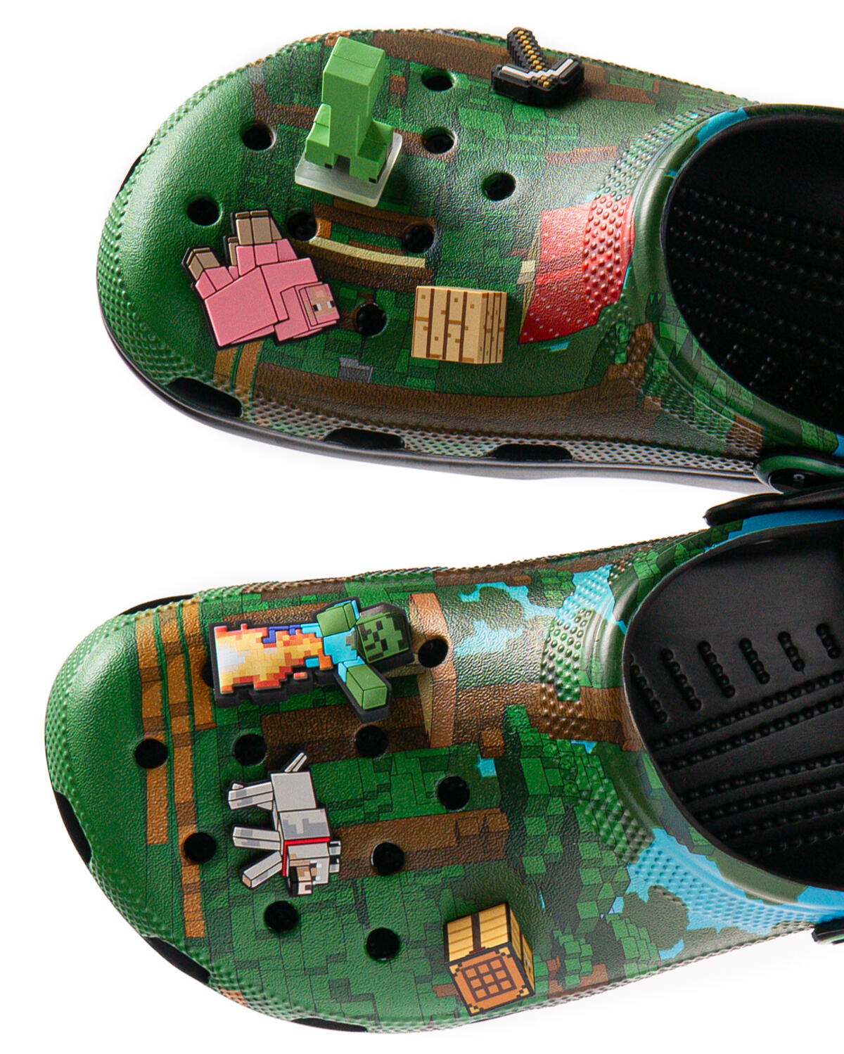 Crocs x Minecraft Classic Clog | 210829-90H | AFEW STORE Crocs x Minecraft Classic Clog | 210829-90H | AFEW STORE